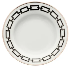 Catene Nero Set di 6 piatti fondi di Gio Ponti