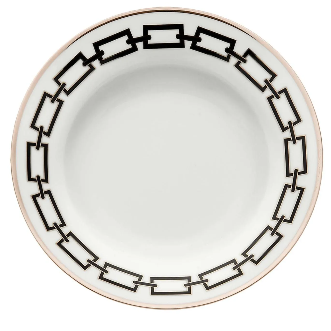 Catene Nero Set di 6 piatti fondi di Gio Ponti