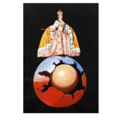 Caterina II di Russia - Pittura a tempera su carta