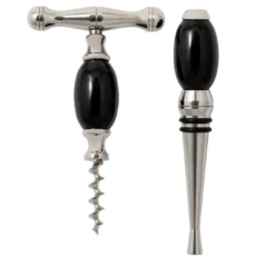 Cavatappi estraibile e tappo per vino