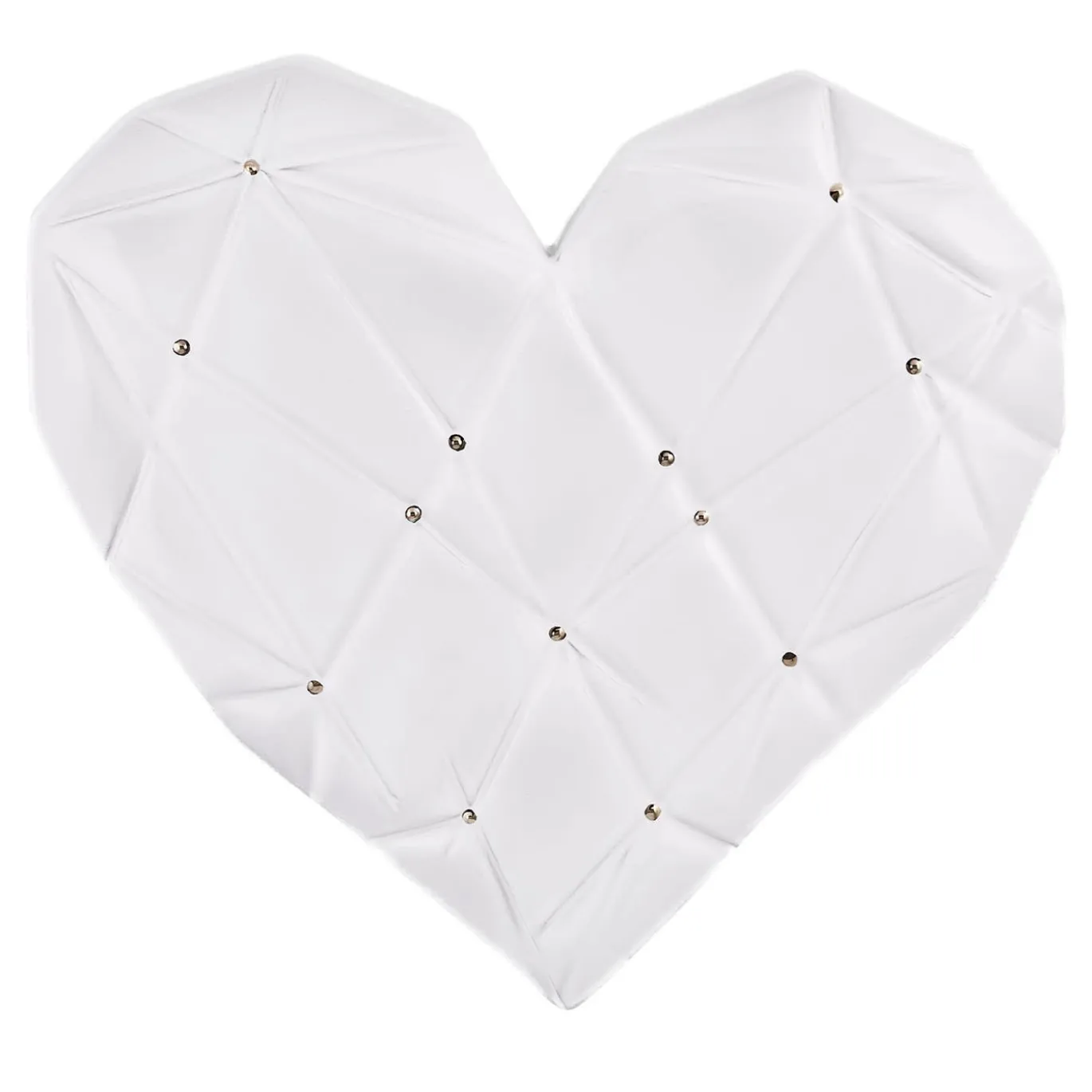 Ceramica decorativa Regina di Cuori in oro bianco