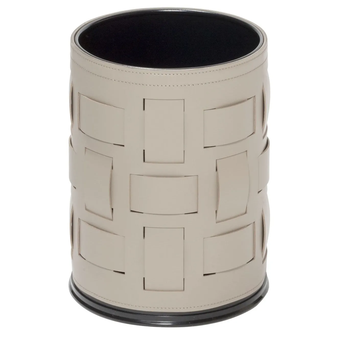 Cestino Bino Beige con motivo Lisbona