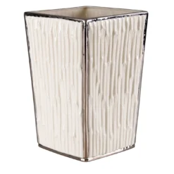 CESTINO IN BAMBÙ - BIANCO