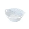 Cestino in marmo bianco di Carrara