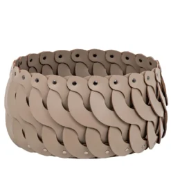 Cesto Alicante piccolo rotondo Taupe