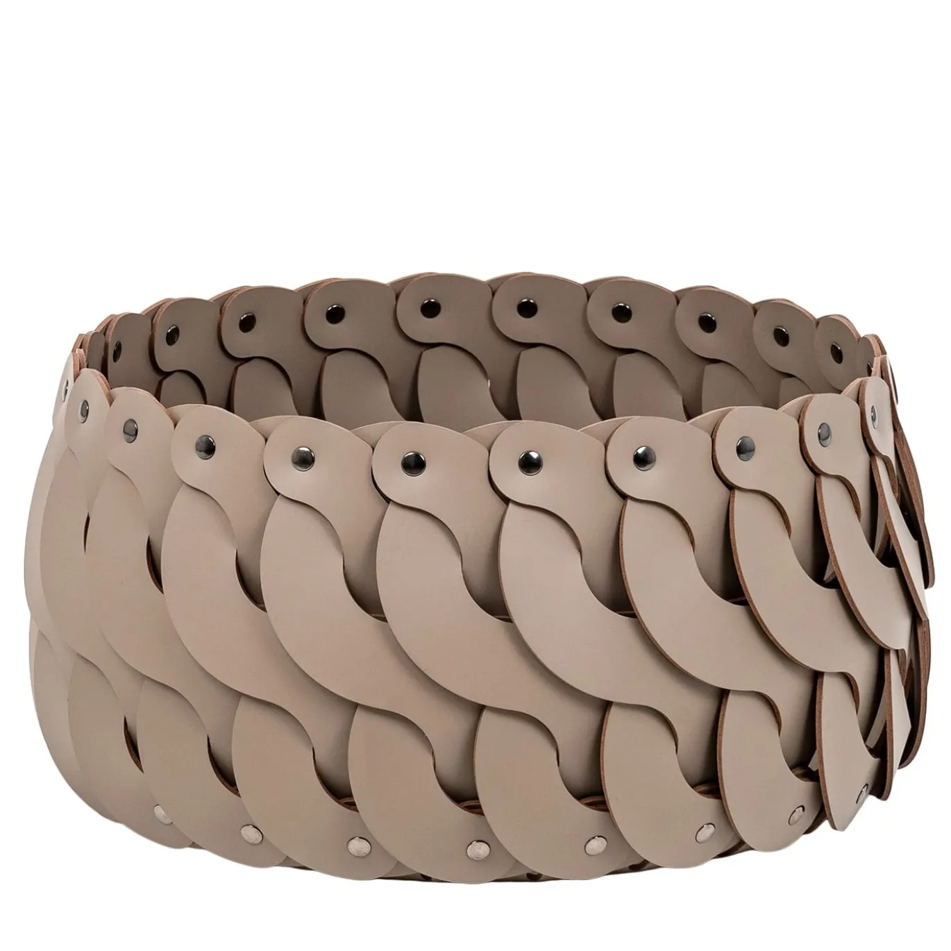 Cesto Alicante piccolo rotondo Taupe