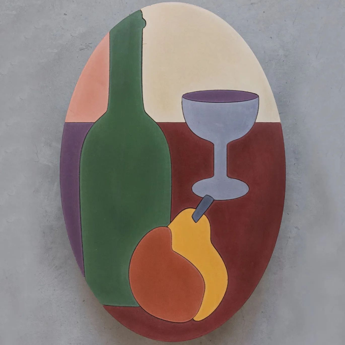 Cezanne Ovale in Cemento Pittura da Interno e Esterno