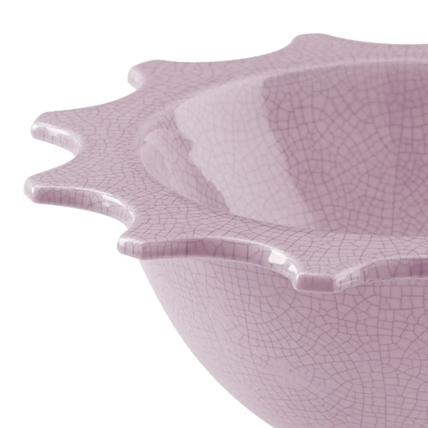 Ciotola Bike in ceramica rosa