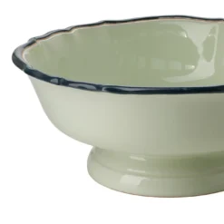 Ciotola da frutta in ceramica Monogram Verde Velluto Botanico