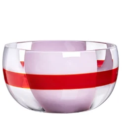 Ciotola Mignon rosa e rossa