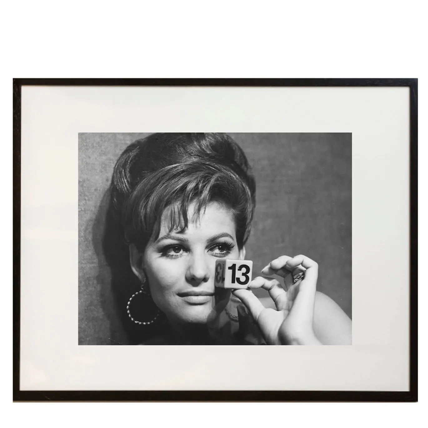 Claudia Cardinale Stampa con cornice di Keystone