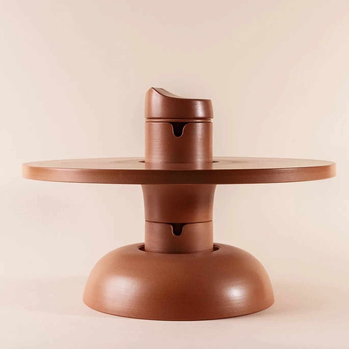 Collezione Cappello da preti - Alzata per torte in ceramica di Thomas Fos