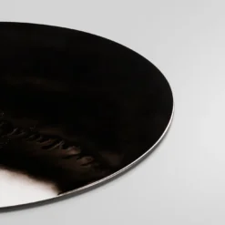 Collezione Inchiostro - Set di 4 Sottopiatti Tondi Nero