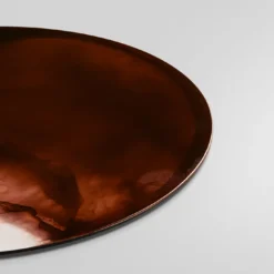 Collezione Inchiostro - Set di 4 Sottopiatti Rotondi Terra