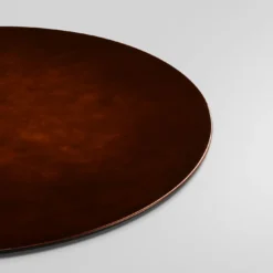 Collezione Inchiostro - Set di 4 Sottopiatti Rotondi Terra