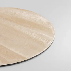 Collezione Nacre - Set di 4 sottopiatti rotondi avorio