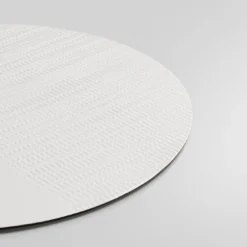 Collezione Tracce - Set di 4 Sottopiatti Rotondi in Gesso
