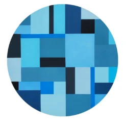 Color Spaces Rhythm and Blues Pittura acrilica su tela