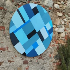 Color Spaces Rhythm and Blues Pittura acrilica su tela
