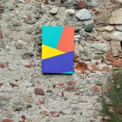 Color Spaces Silikon Pittura acrilica su tela