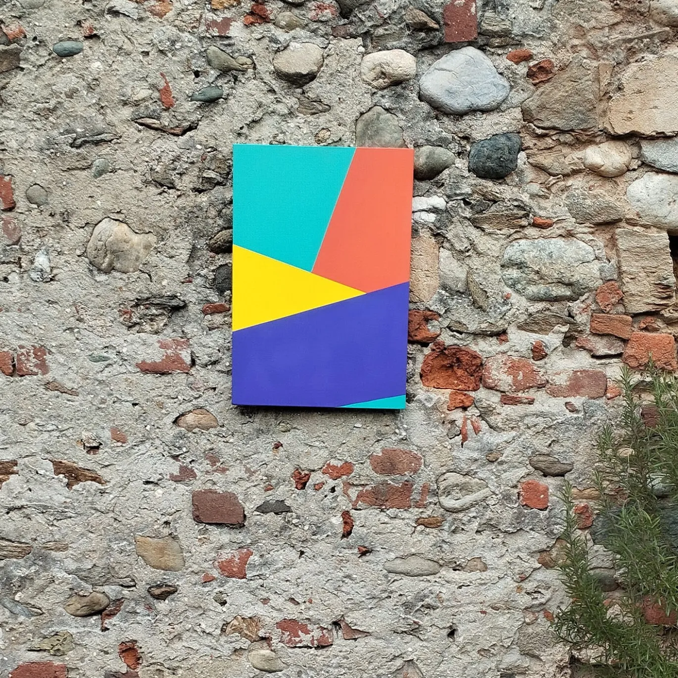 Color Spaces Silikon Pittura acrilica su tela