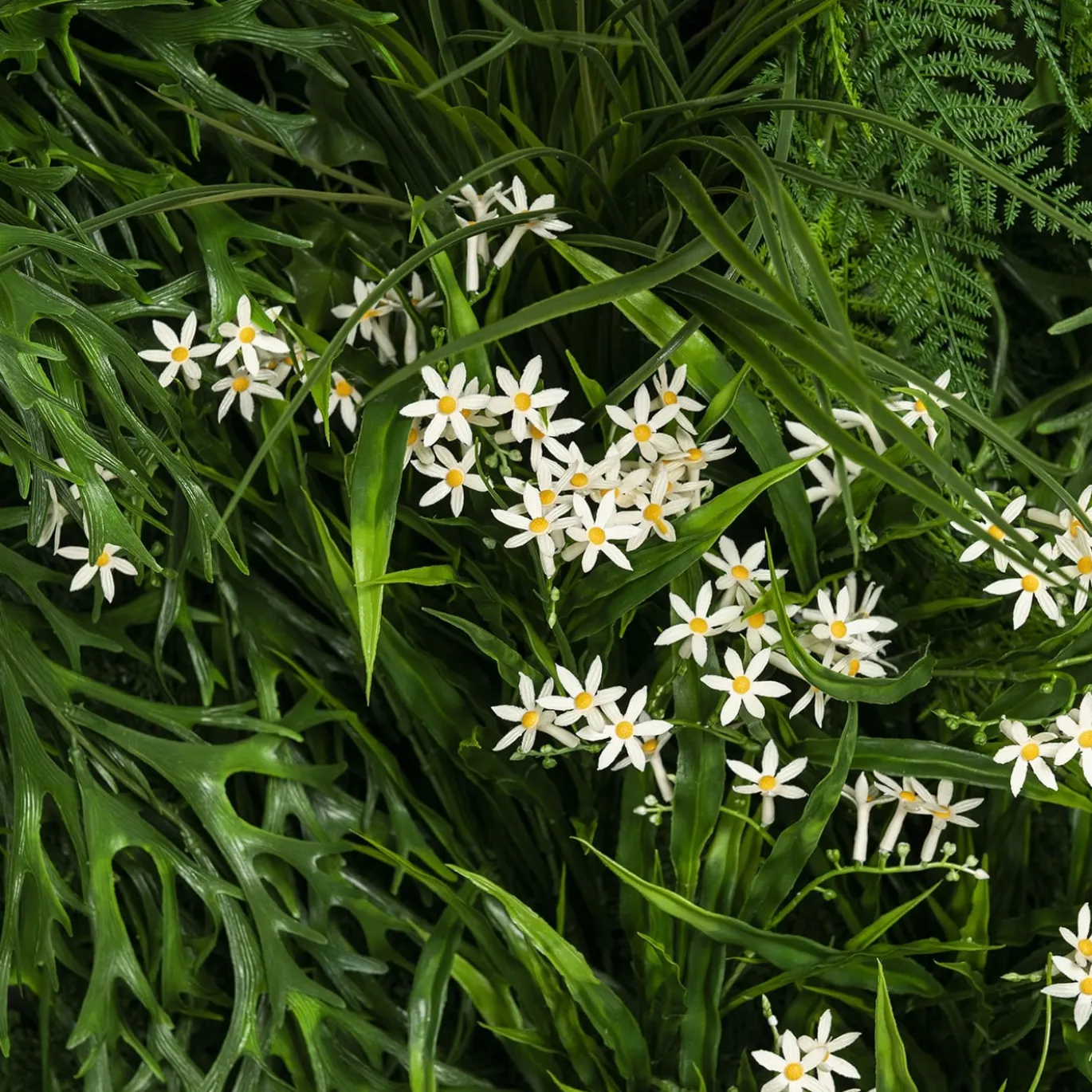 Composizione verde verticale per esterni Meleda