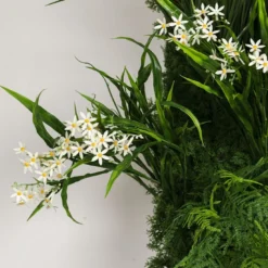 Composizione verde verticale per esterni Meleda