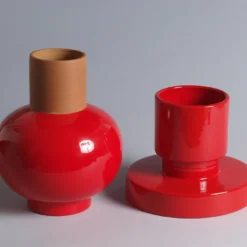 Composizioni Faience 4 Vaso scultura