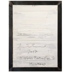 Confini Bianco Tecnica mista