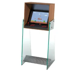 Console da Gioco Rank in Vetro Marrone