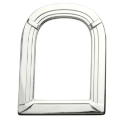Cornice d'argento a forma di arco