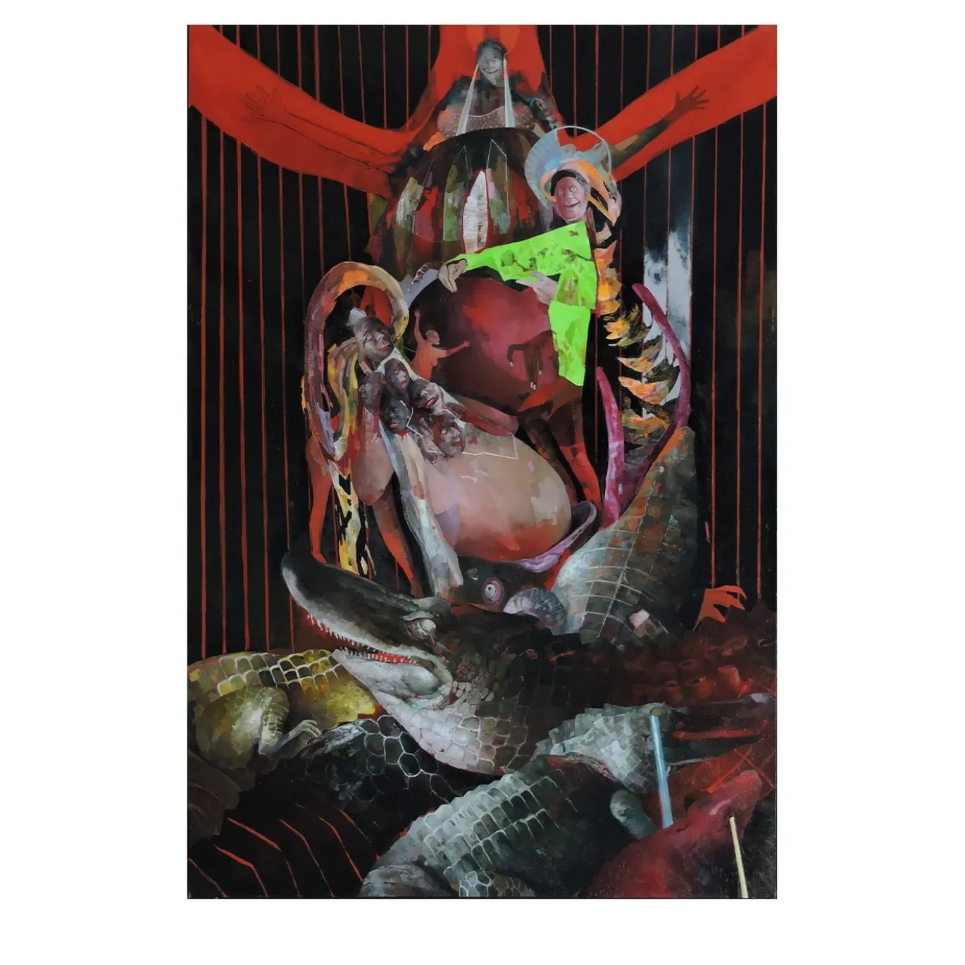 Creatura di Palude Pittura