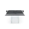 Crystal Nero tavolo da Ping Pong