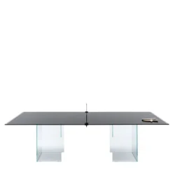 Crystal Nero tavolo da Ping Pong