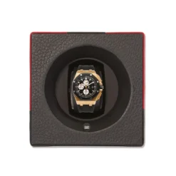 Cuscino rosso e nero per orologi