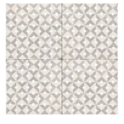 Daamè Set di 25 piastrelle quadrate avorio #1