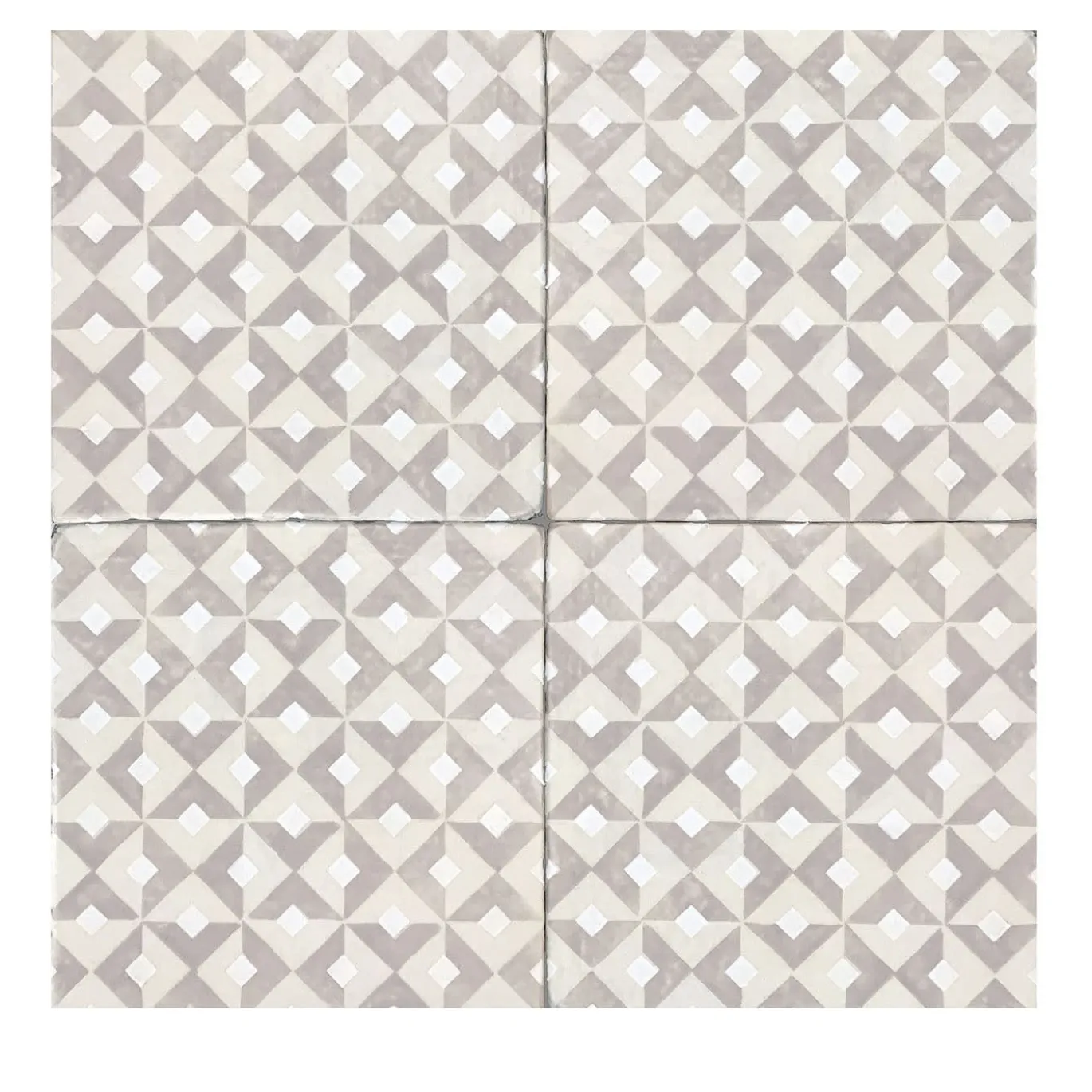 Daamè Set di 25 piastrelle quadrate avorio #1