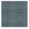 Daamè Set di 25 piastrelle quadrate blu #1