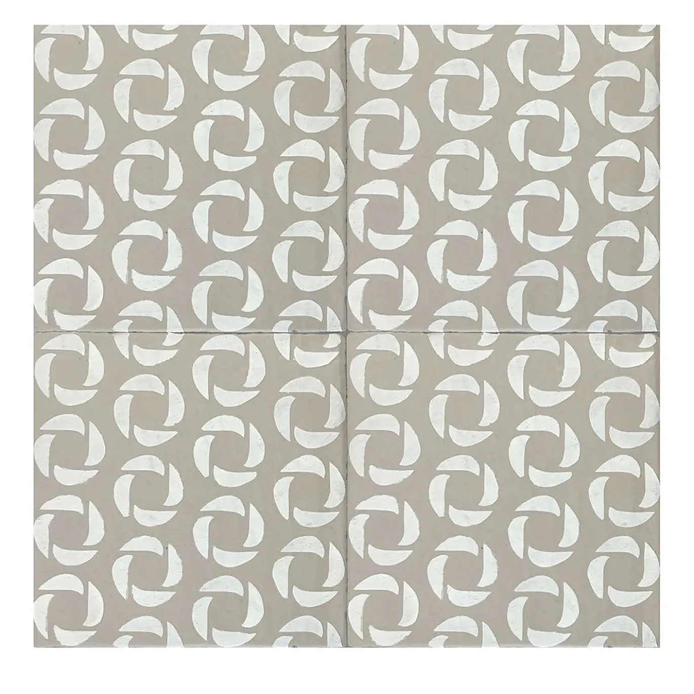 Daamè Set di 25 piastrelle quadrate avorio #3