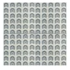 Daamè Set di 25 piastrelle quadrate grigie #4
