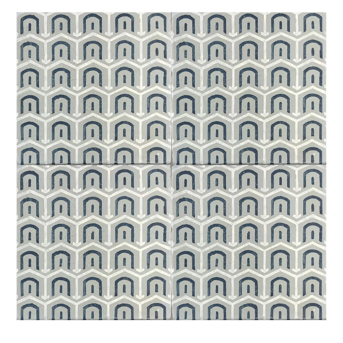 Daamè Set di 25 piastrelle quadrate grigie #4