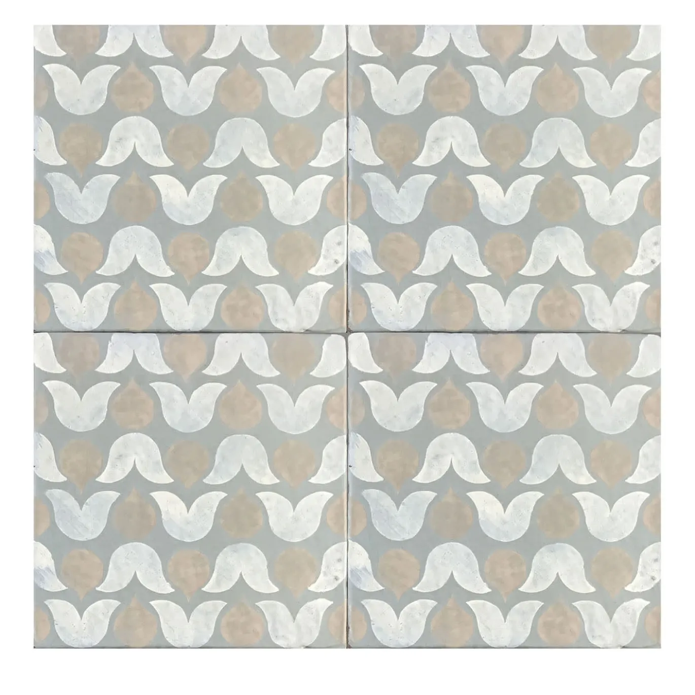 Daamè Set di 25 piastrelle quadrate grigie #2