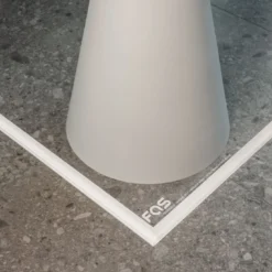 Dada Glass Bianco Tavolo da Ping Pong