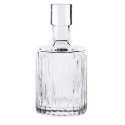 Decanter corto in vetro Ibla