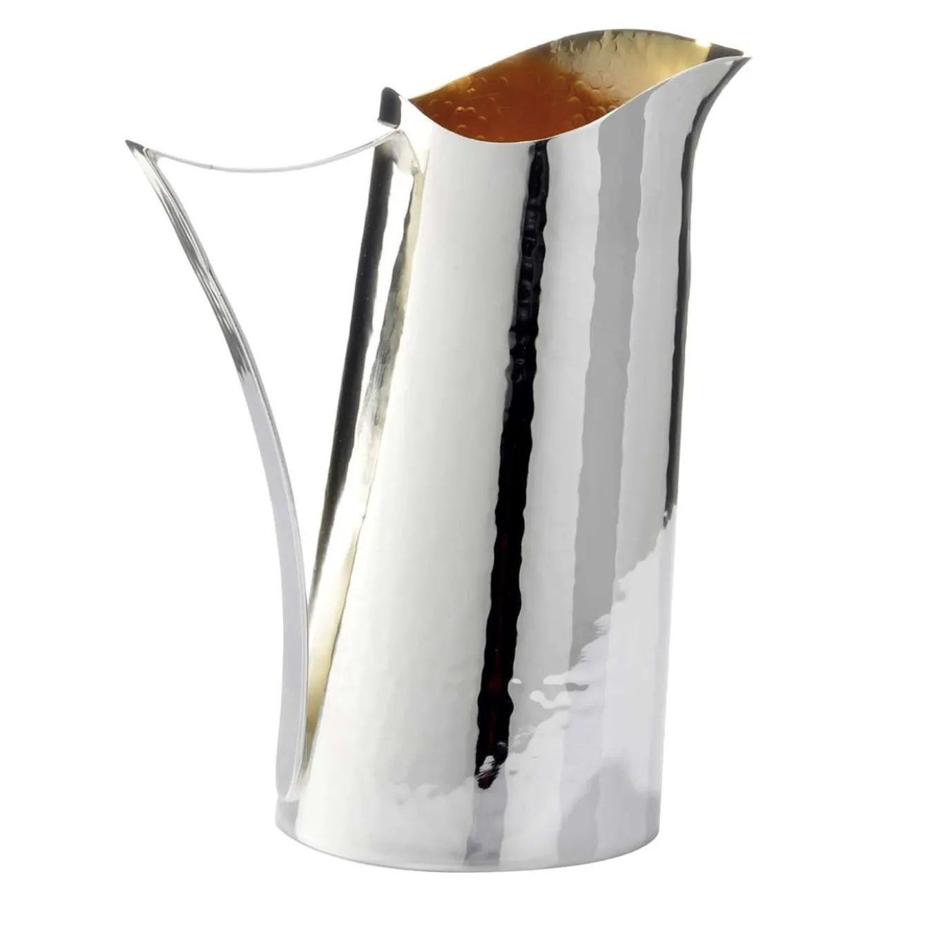 Decanter Placcato in Argento Italic con Interno Dorato