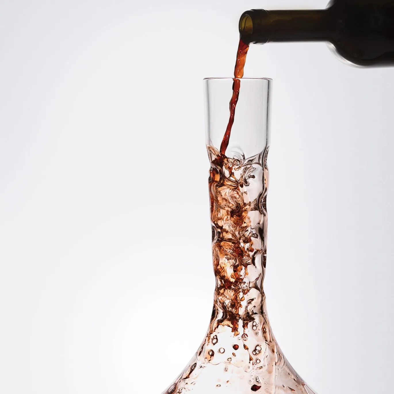 Decanter Vinicio in vetro ossigenante