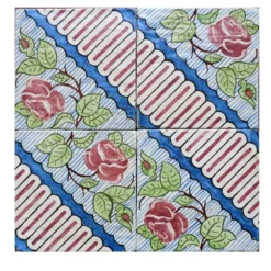 Decori Modulari Set di 4 piastrelle #18