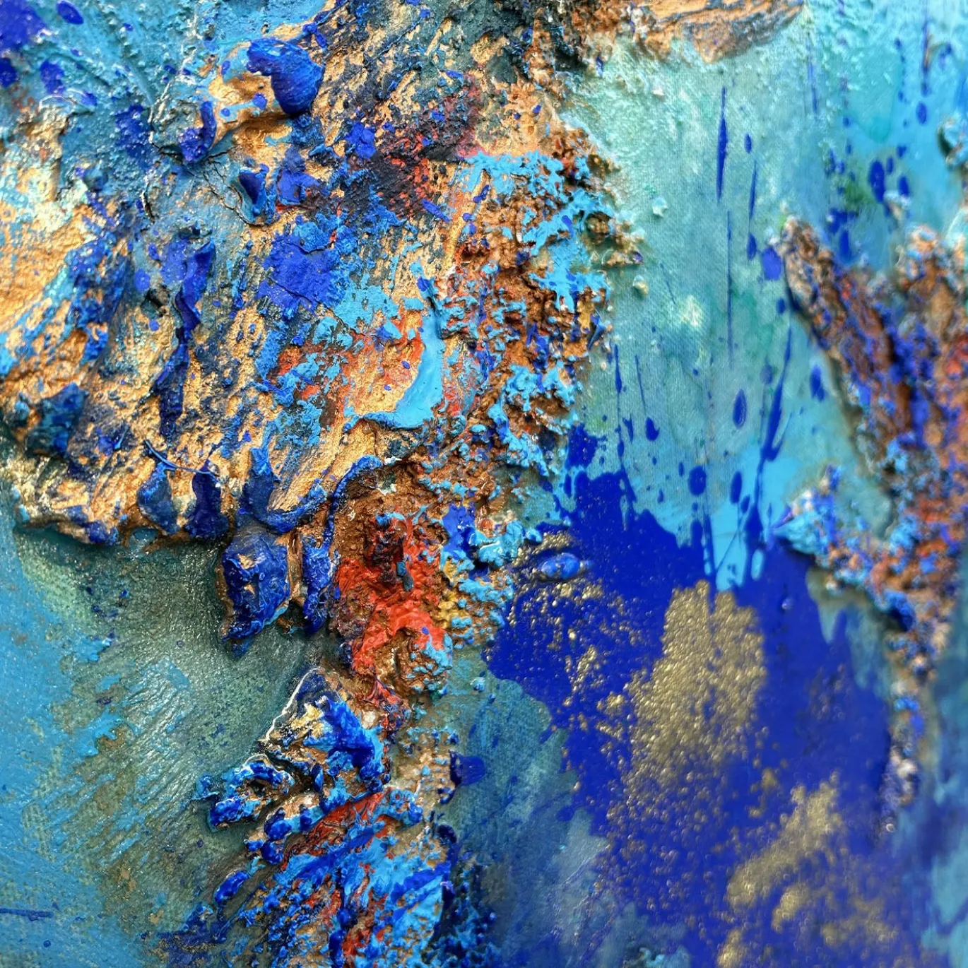 Deed Ocean Reef Pittura a tecnica mista