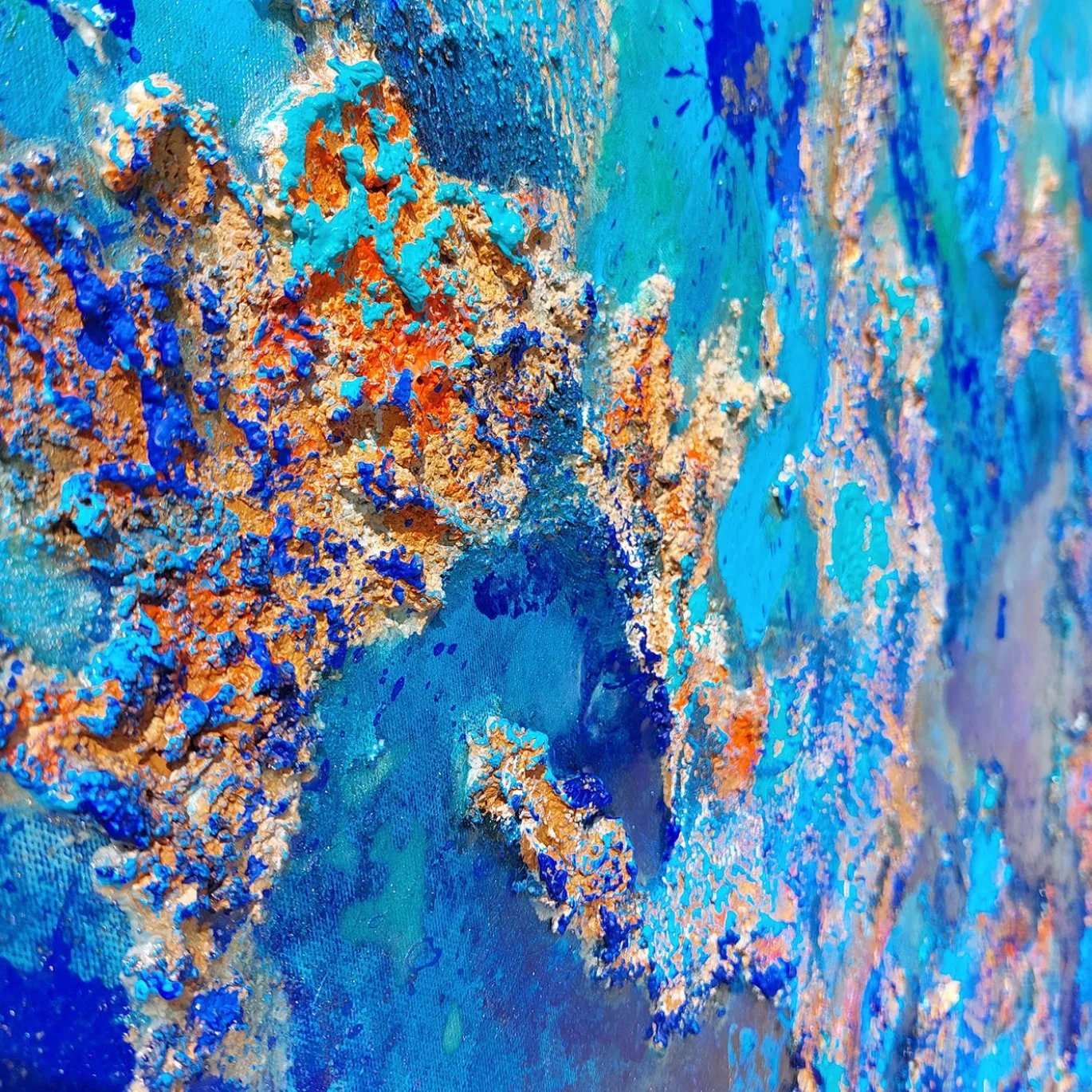 Deed Ocean Reef Pittura a tecnica mista