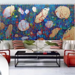 Dietro la barriera corallina Pittura acrilica